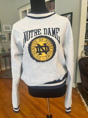 Notre Dame Ringer Sweatshirt Legends Brand Vintage Style